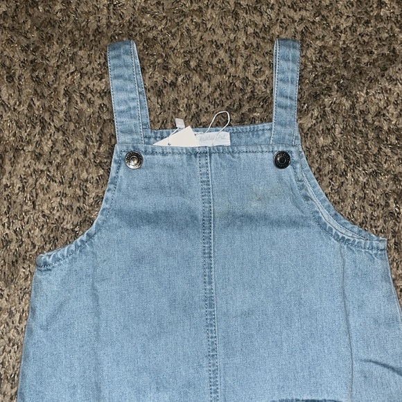 Rainbow pot denim dress - Picture 2 of 5